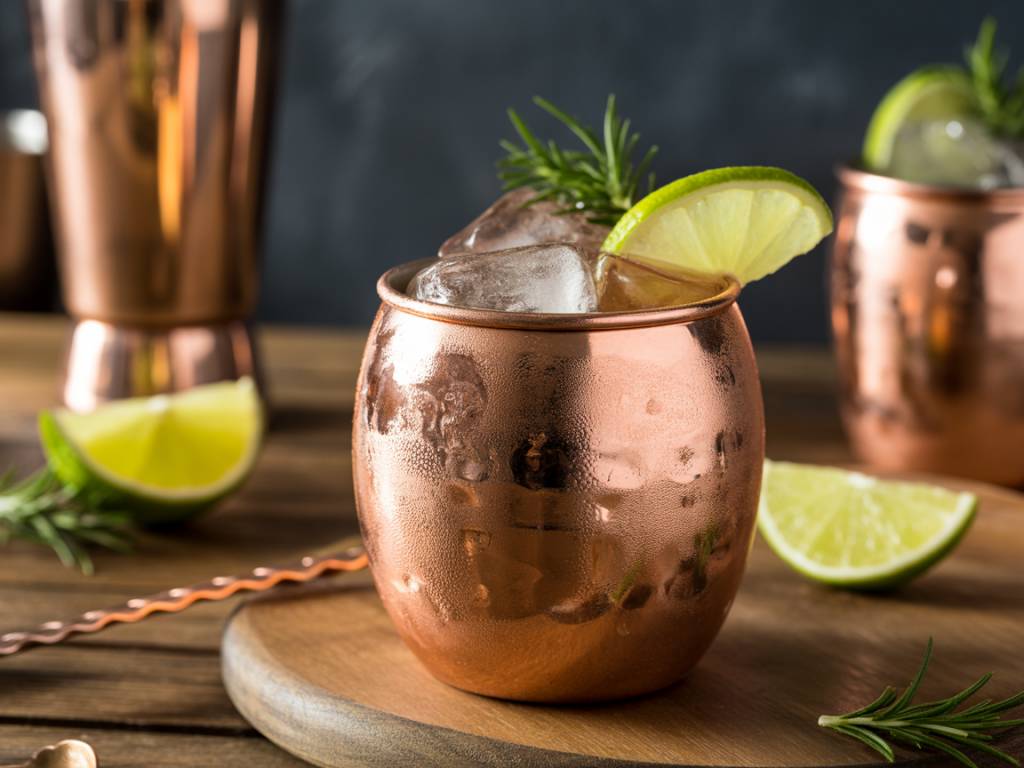Cocktail russian mule : une variante intense du mule classique