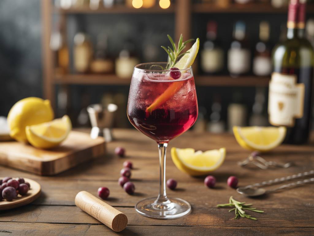 Cocktail au vin rouge : 4 idées audacieuses à tester chez soi