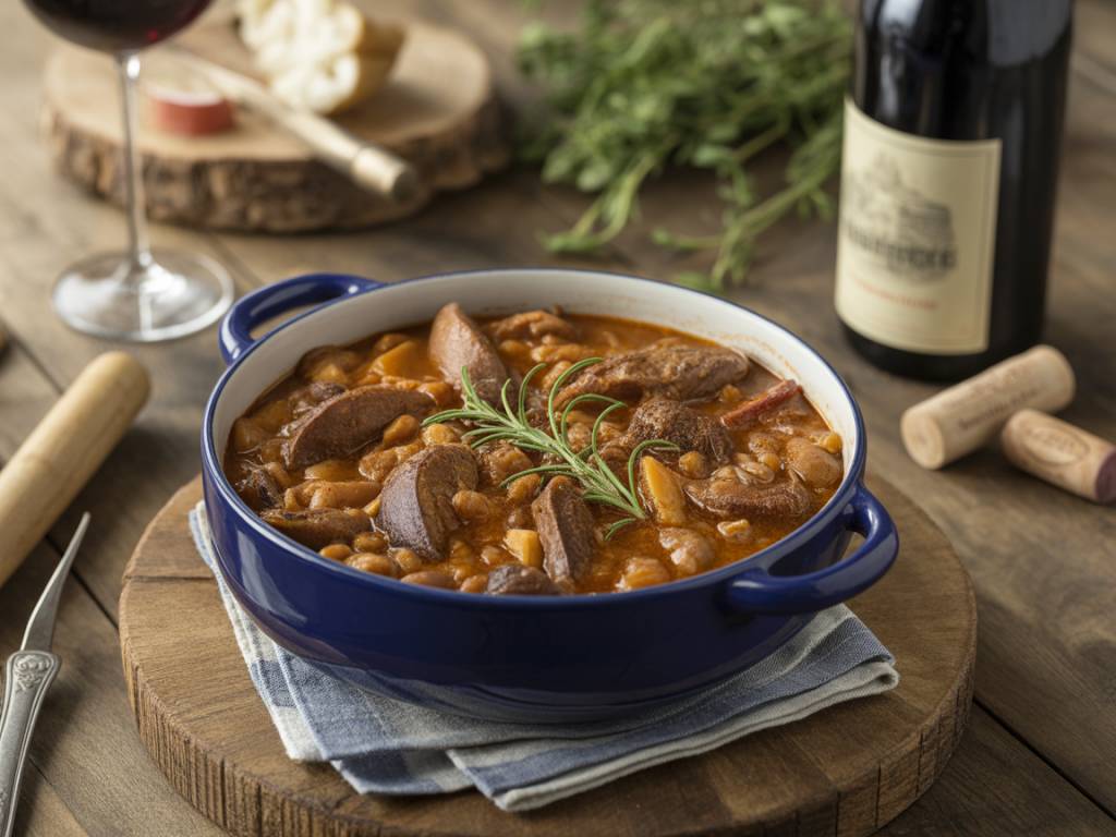 Quel vin avec un cassoulet : puissance et gourmandise à table