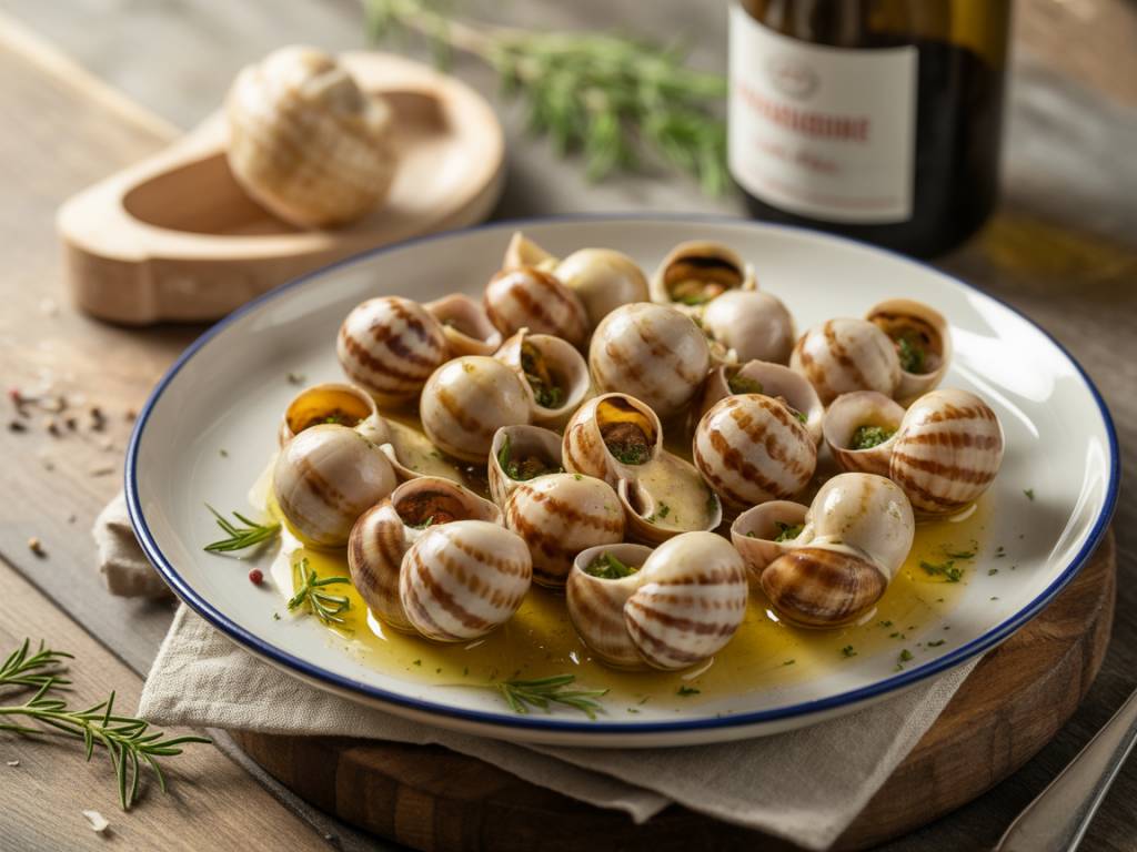 Quel vin avec escargots : les accords classiques de la cuisine française