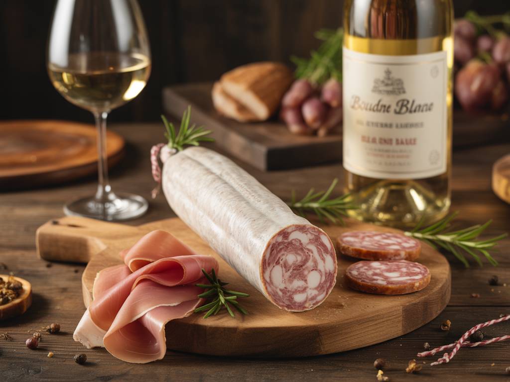 Vin avec boudin blanc : l'harmonie des vins blancs et des charcuteries fines