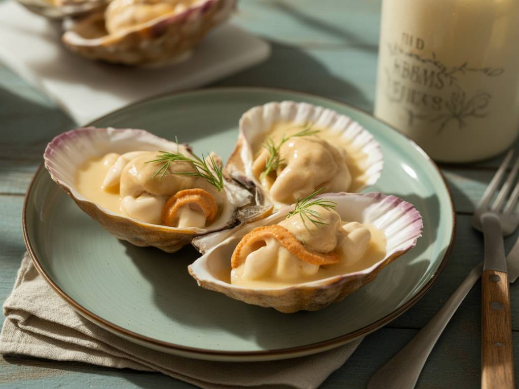 Que boire avec des coquilles Saint Jacques à la crème : doucereux et minéralité